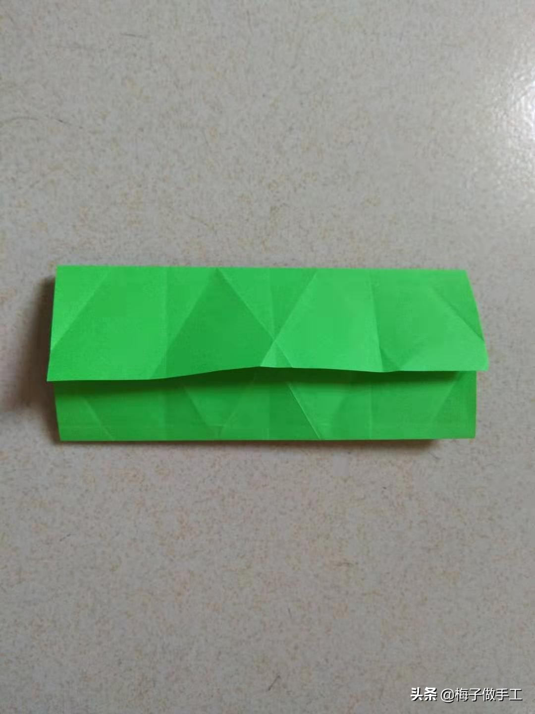 怎么折实心六芒星,手工折纸四角星怎么折