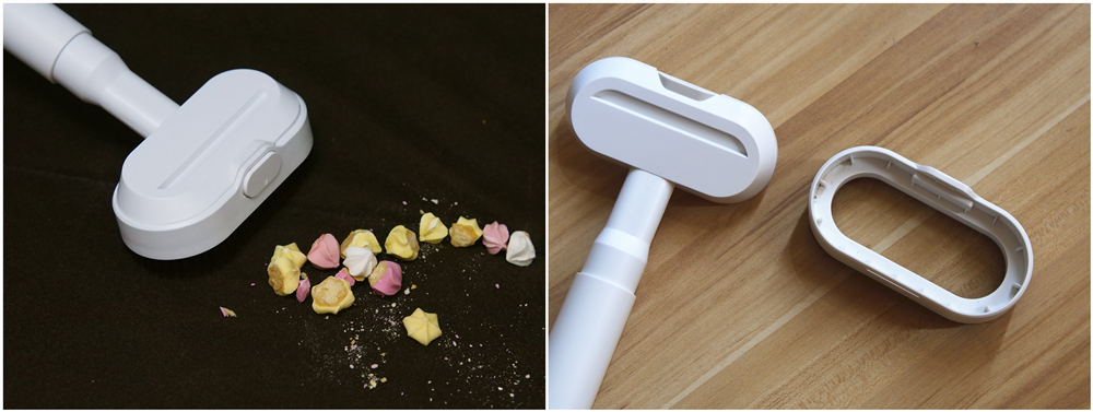 老表买了个小米有品上299的:德尔玛环吸背式吸尘器