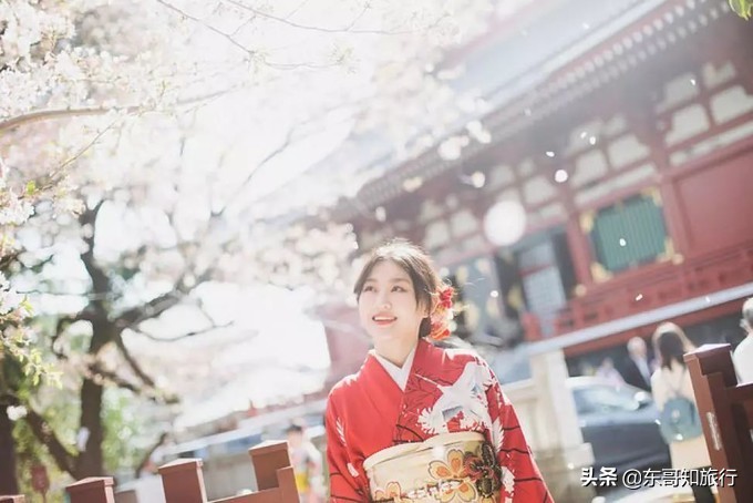 日本和服旅游拍照,日本和服一场时光的旅行