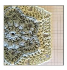 好看的圆形钩花,六边形钩针单元花大全