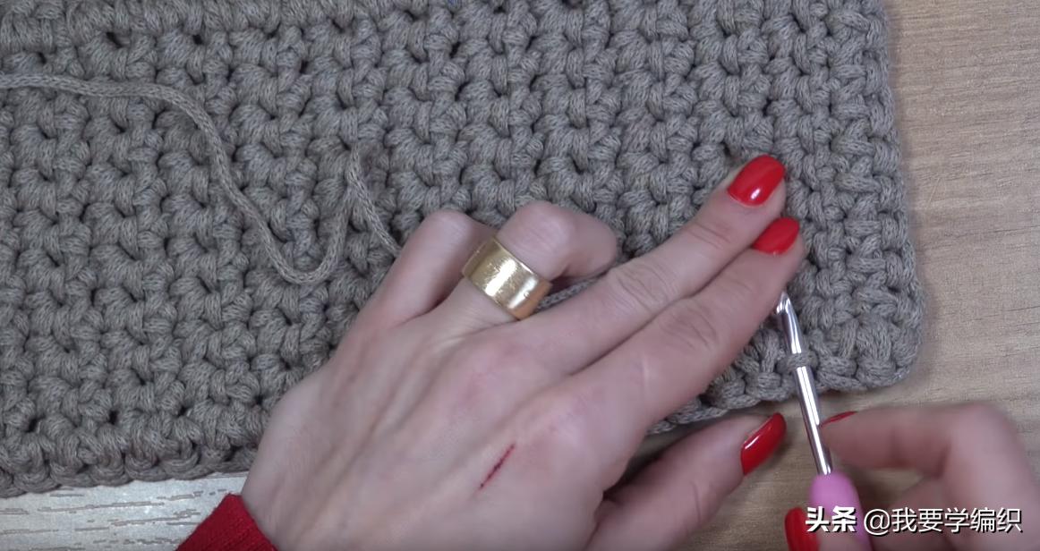 手提包编织教程易学,编织手提包的做法