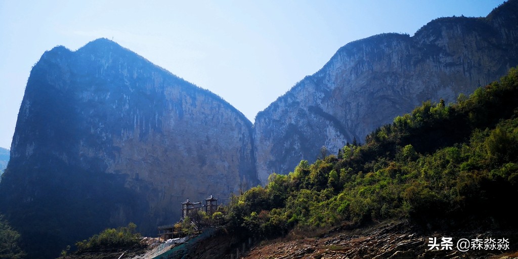 恩施清江大峡谷蝴蝶岩讲解,清江峡谷蝴蝶岩