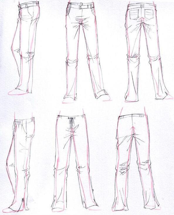 衣服的褶皱怎么画？动漫衣服褶皱的详细画法