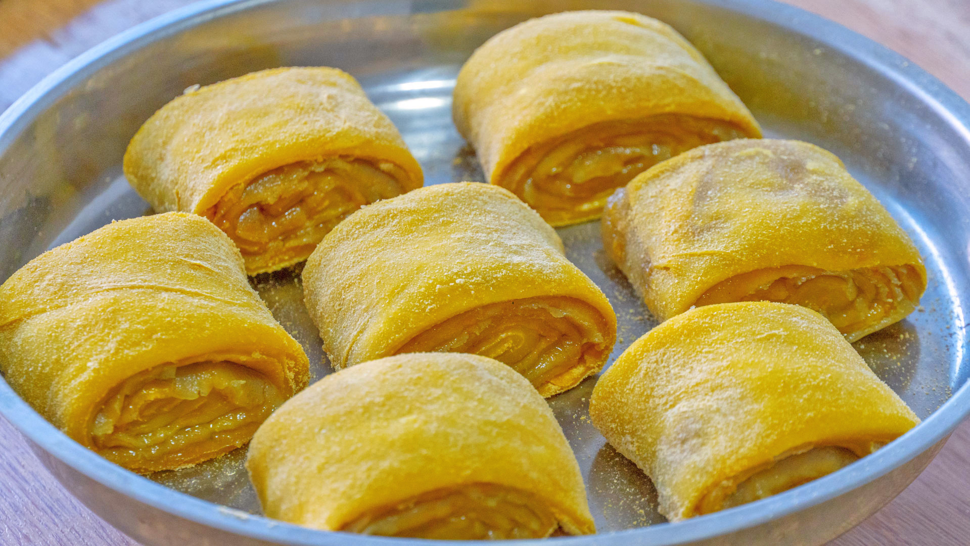 糯米粉这样做软糯酥脆全家抢着吃,糯米粉怎么煮好吃简单易学