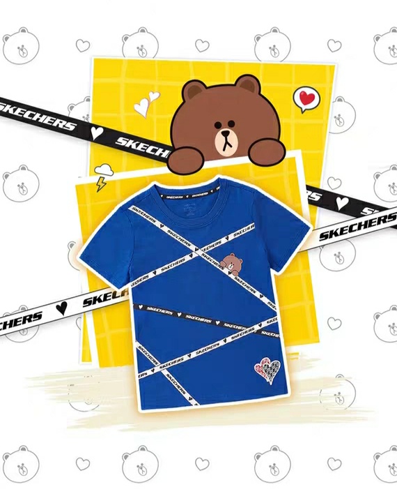 斯凯奇小红帽联名,斯凯奇联名款linefriends