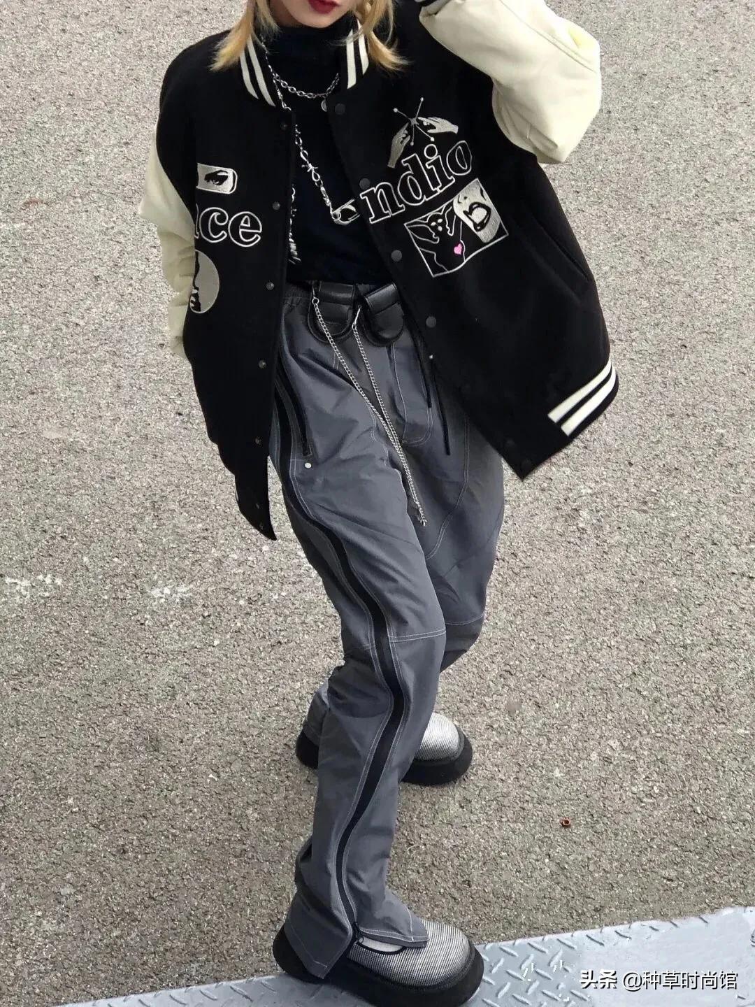 又飒又野的棒球服怎么穿才好看,又野又痞的穿搭