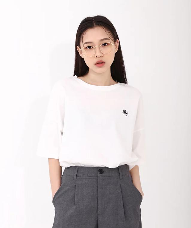 夏季情侣t恤新款纯色,男女情侣短袖恤春夏宽松百搭上衣