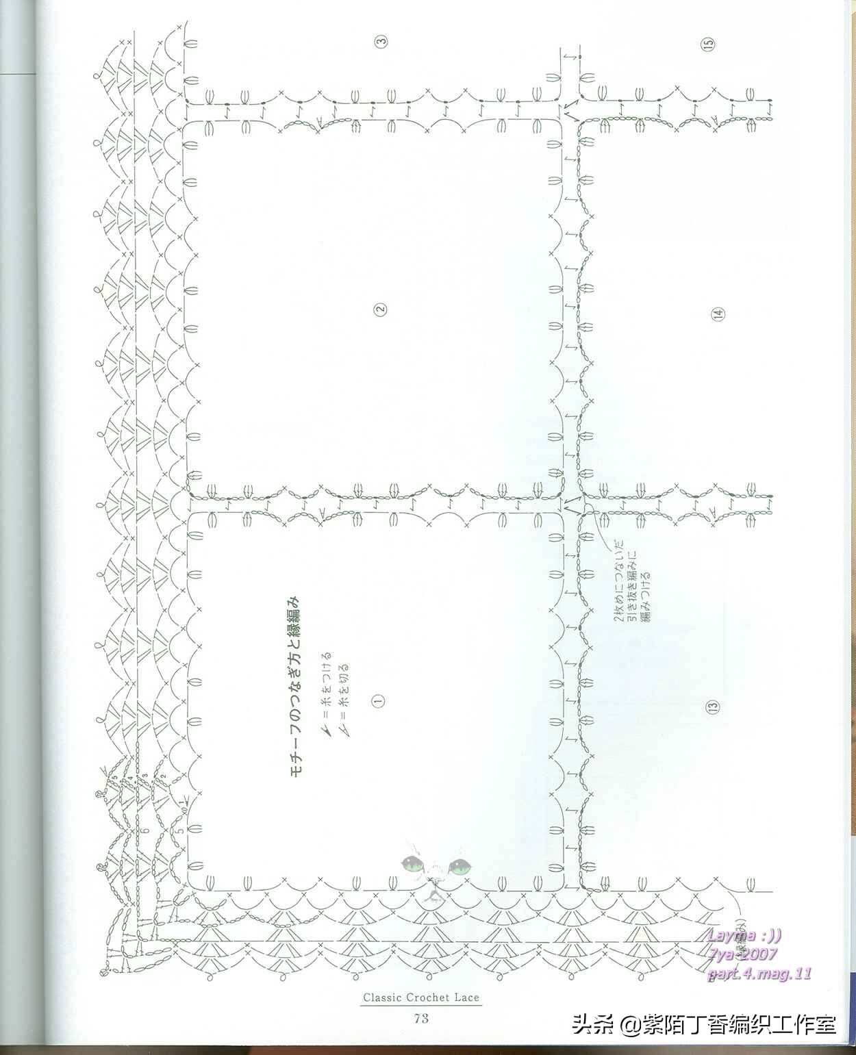 钩针钩简单的沙发巾,桌布和沙发巾的钩针教程
