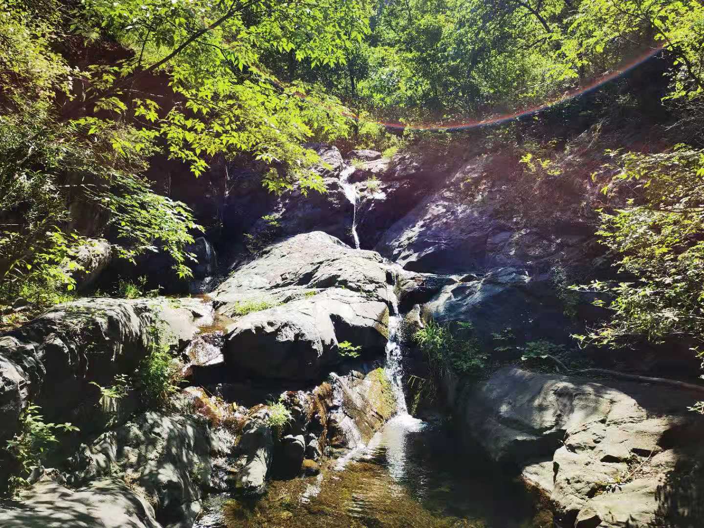 打卡北京双龙峡风景区,十里溪流百潭瀑布,北方小九寨名不虚传