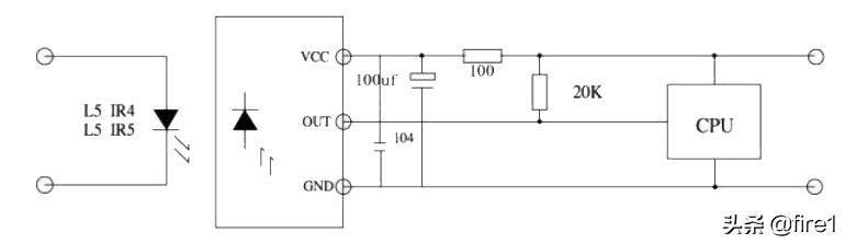 一体红外线接收头工作原理及其应用