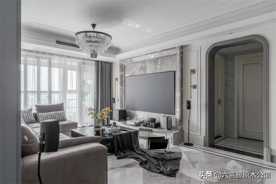 别具风格的现代美宅,190平新中式轻奢风格实景