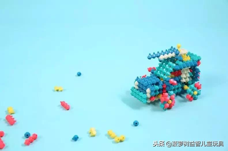 菠萝树积木玩具,菠萝树益智玩具积木