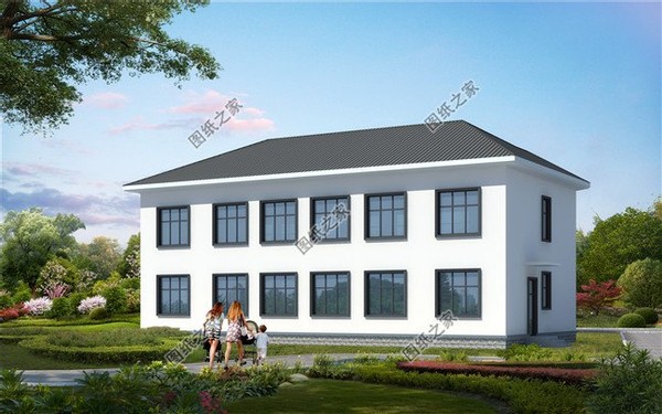 农村自建别墅推荐180平双拼,农村自建房六开间兄弟双拼