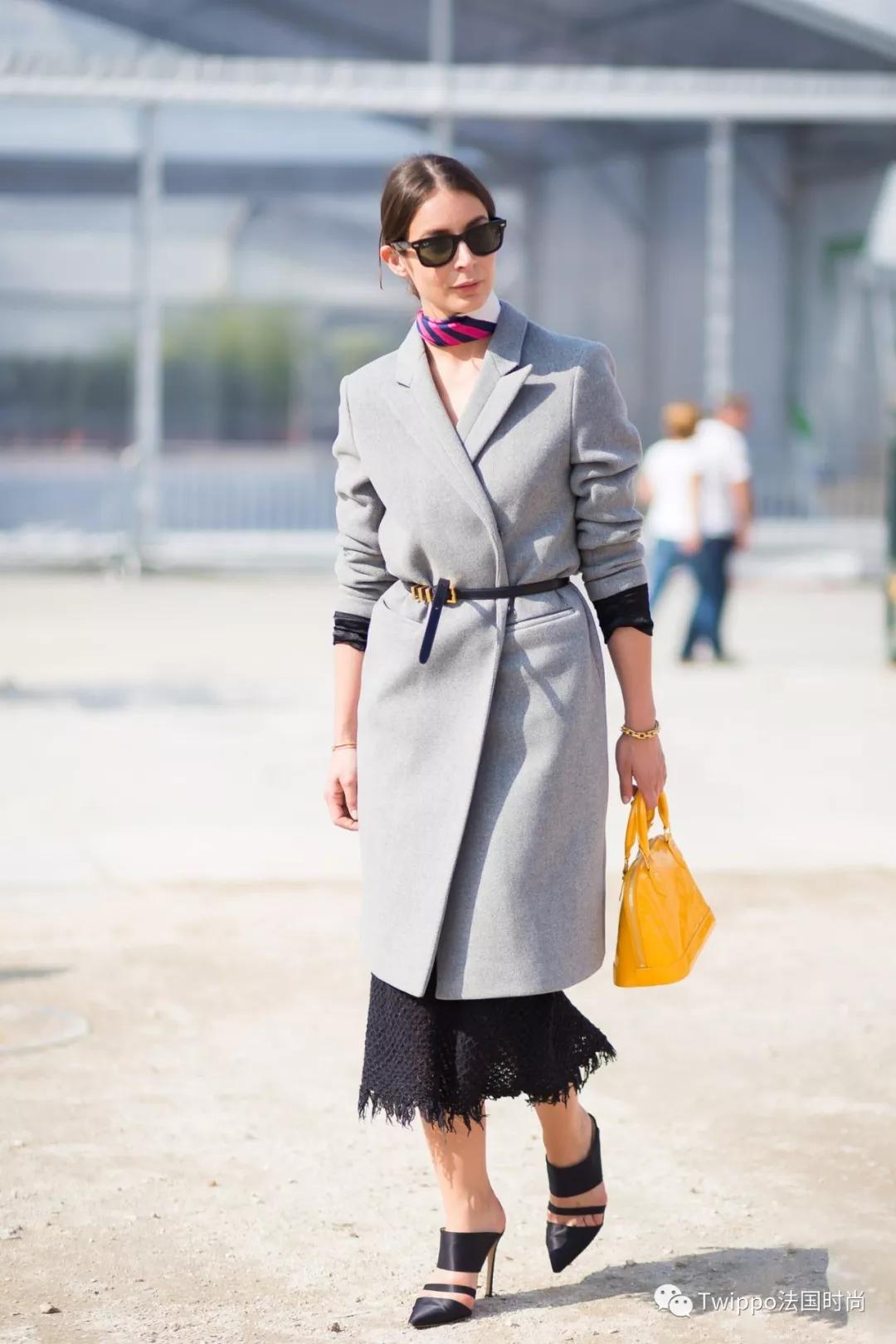 显高毛呢大衣,毛呢大衣正确穿搭