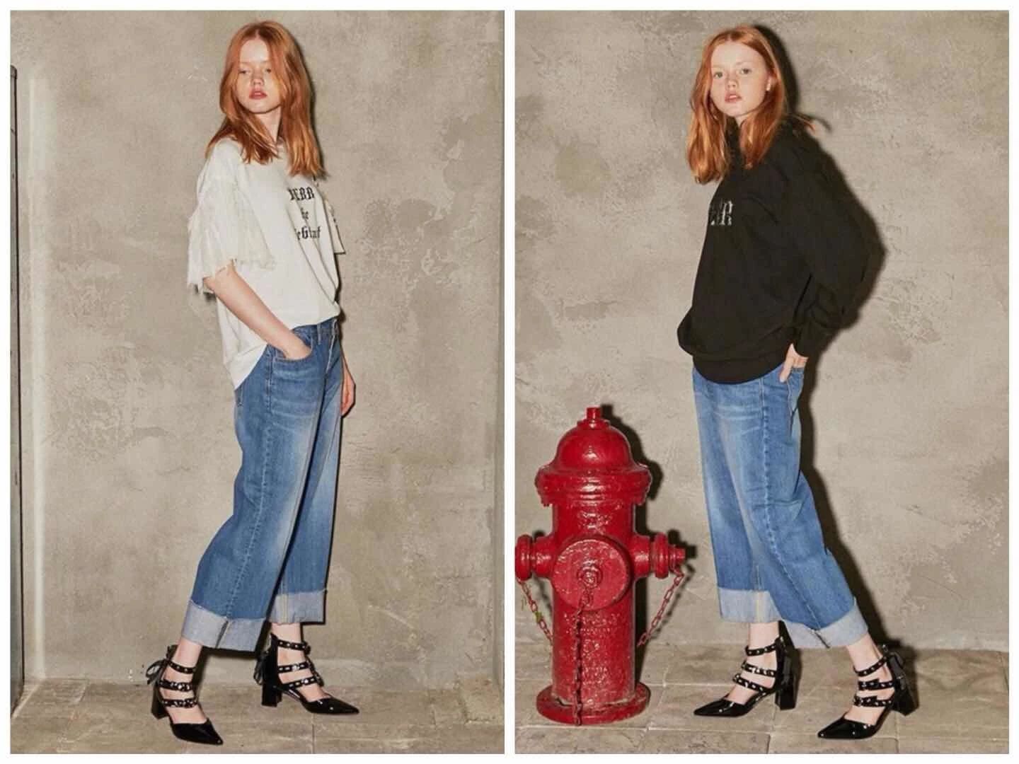 这三条牛仔裤，冬天快来耍宝