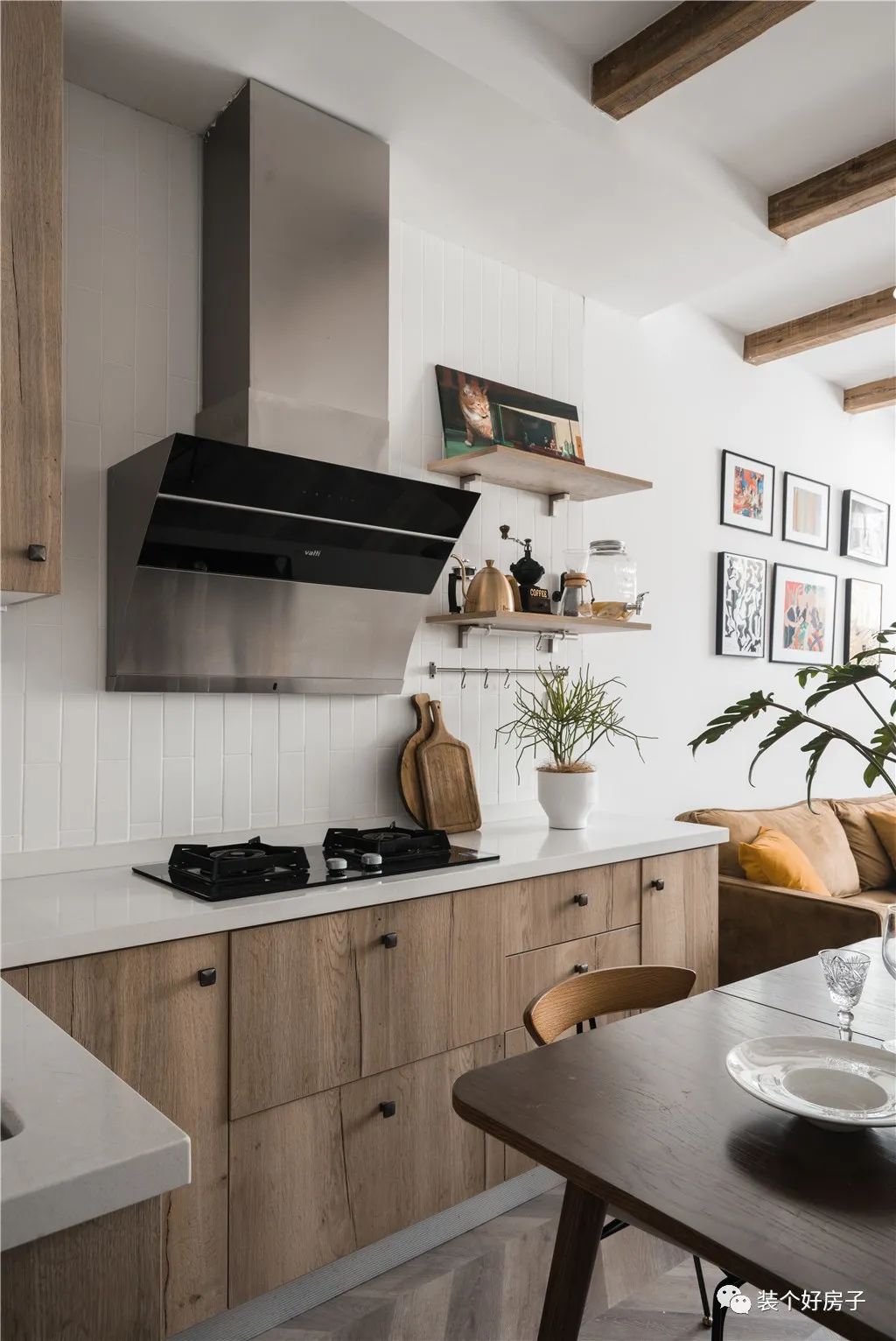 45㎡上海老公房,变鸡肋为宝藏,她家是小户型家装典范