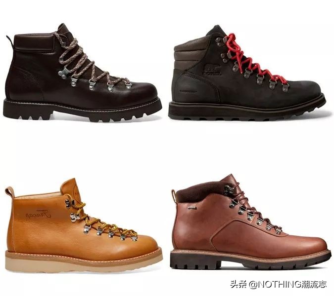 靴子男不同款式,靴子简直是秋冬穿搭必备神器