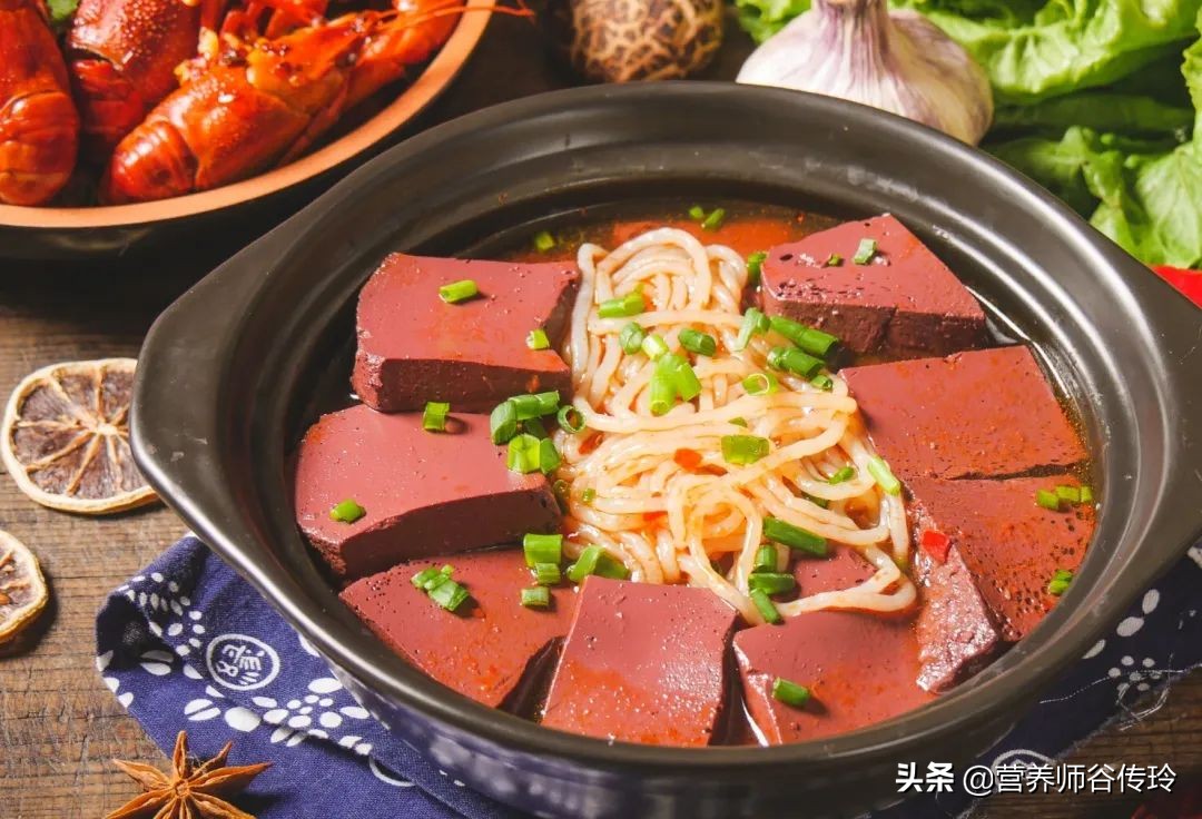 鲜鸭血与普通鸭血补铁 (最好的补铁鸭血图解)