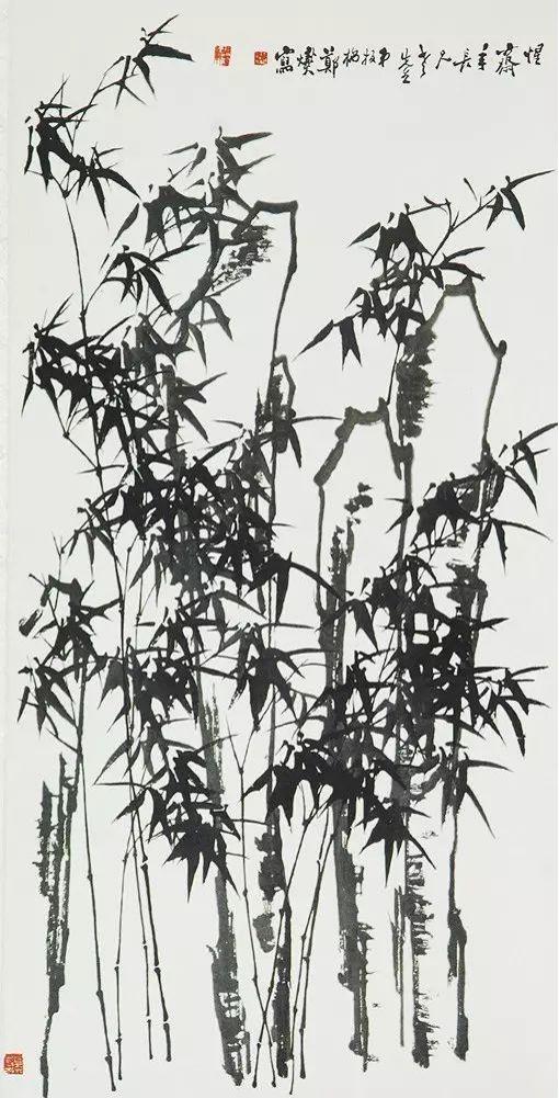 郑板桥听竹图高清大图,郑板桥竹子画欣赏三百字