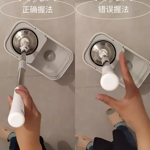 懒人家用旋转拖把自动甩水,旋转甩水拖把厂家直销