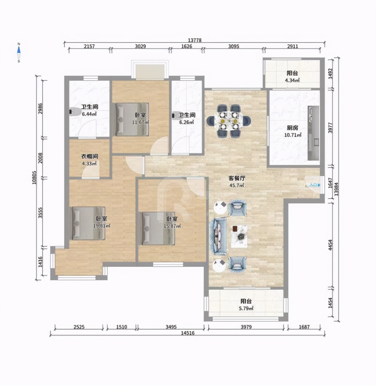 一个环境优美的社区,一个优质的社区
