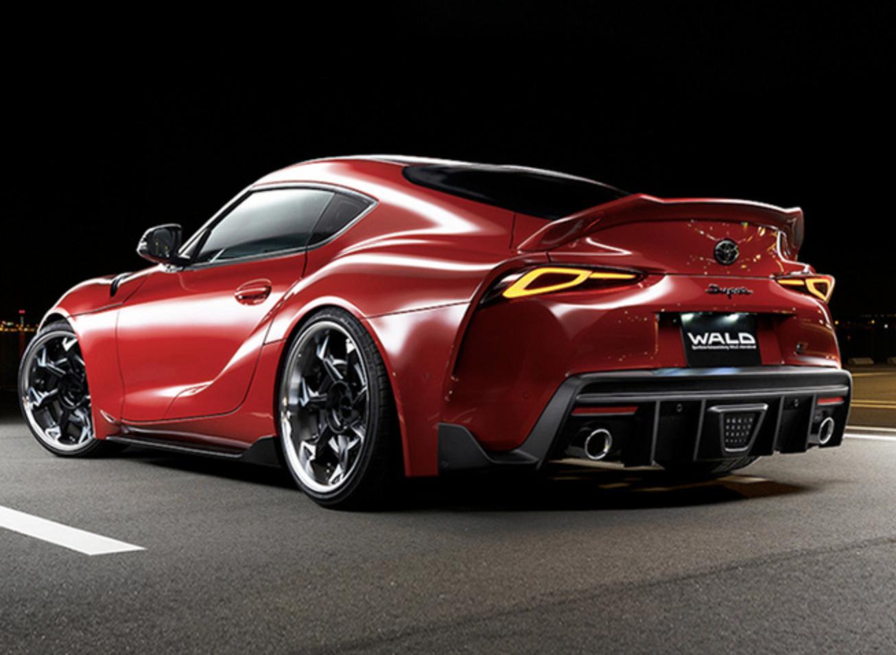 丰田跑车supra爆改,丰田轿跑supra改装