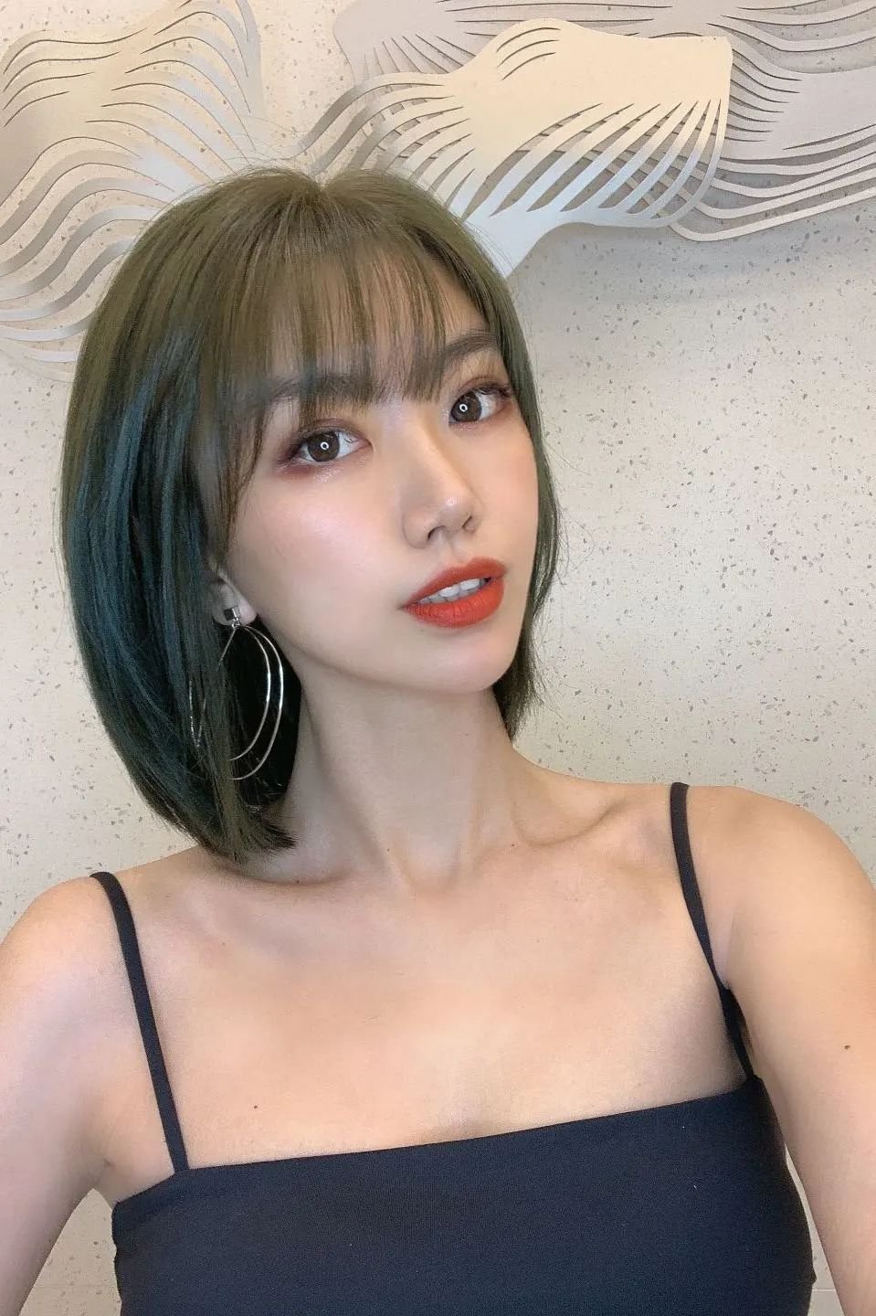 lisa同款发色演唱会,lisa同款发色妆容