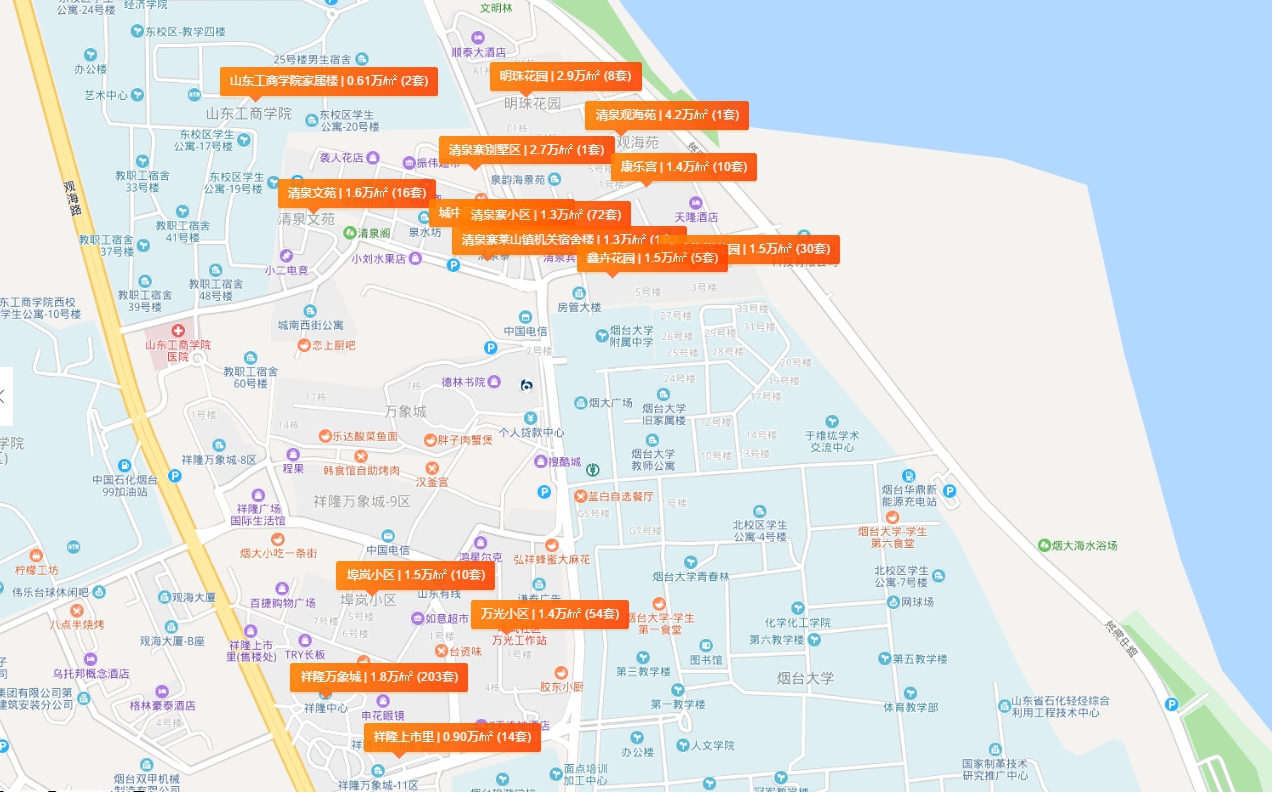 2021年烟台莱山区学区划分,2023年莱山区学区划分