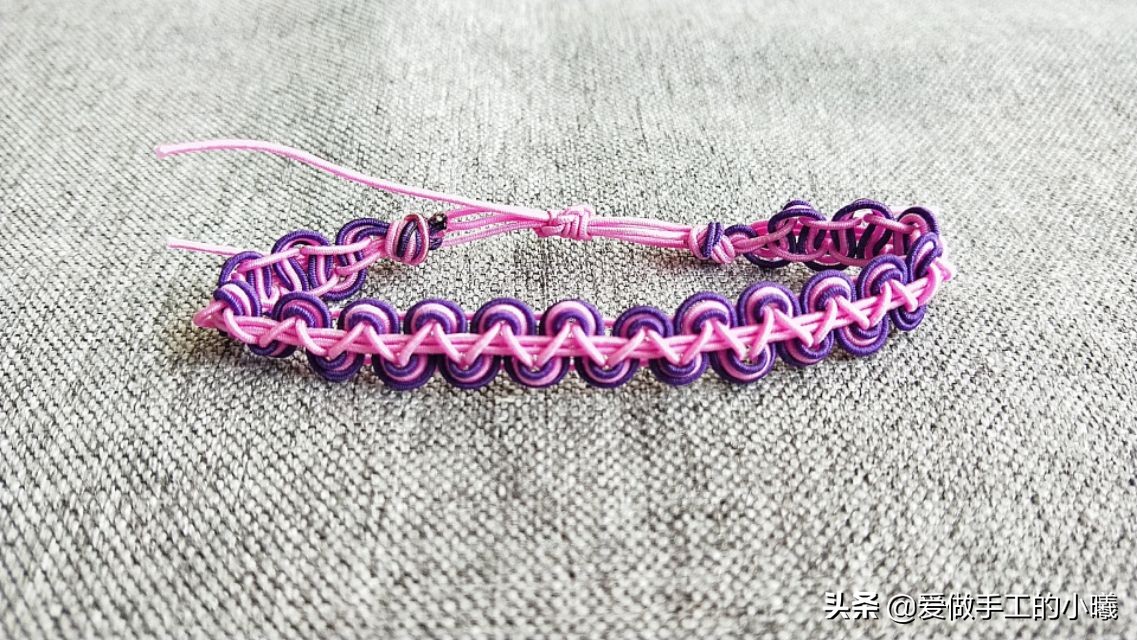 手链编绳女款2022年新款爆款手链,编绳手链简单又容易又好看的方法