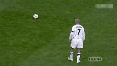 贝克汉姆贝氏弧线,贝氏弧线传球视频