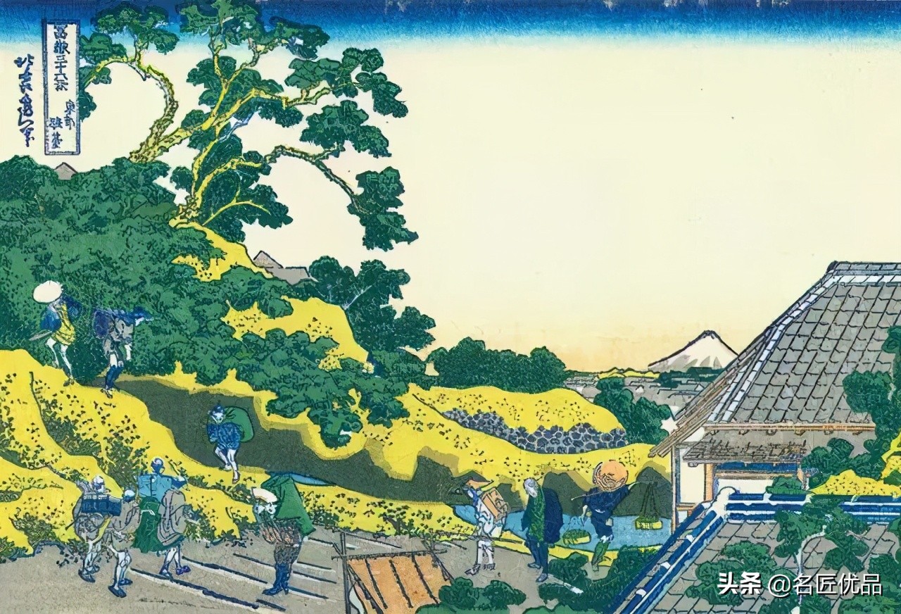 葛饰北斋富岳三十六景作品说明,清代五十位宫廷画师