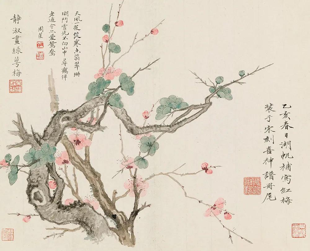 中国画家吴湖帆作画,吴湖帆山水长卷