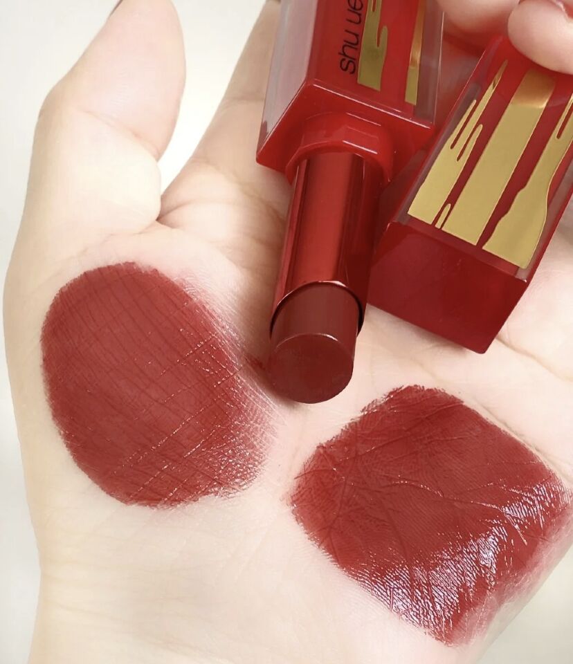 植村秀2021新年限定口红，也太好看了吧