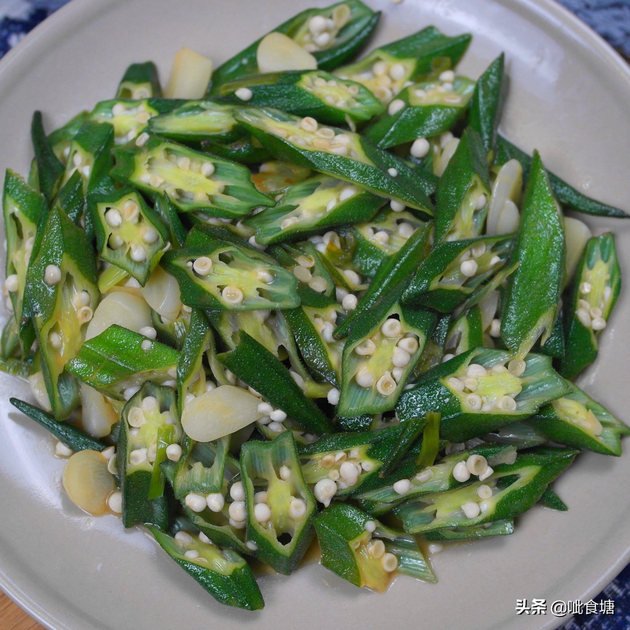 适合孩子吃的秋葵的家常做法,小孩想吃菜