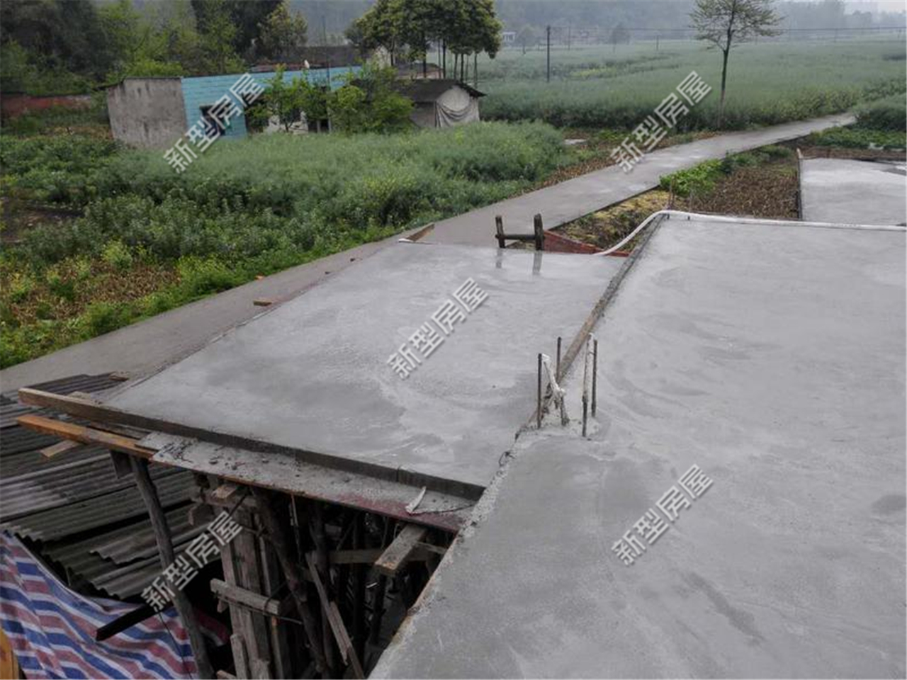 混凝土梁歪了怎么补救,自建房梁歪开裂