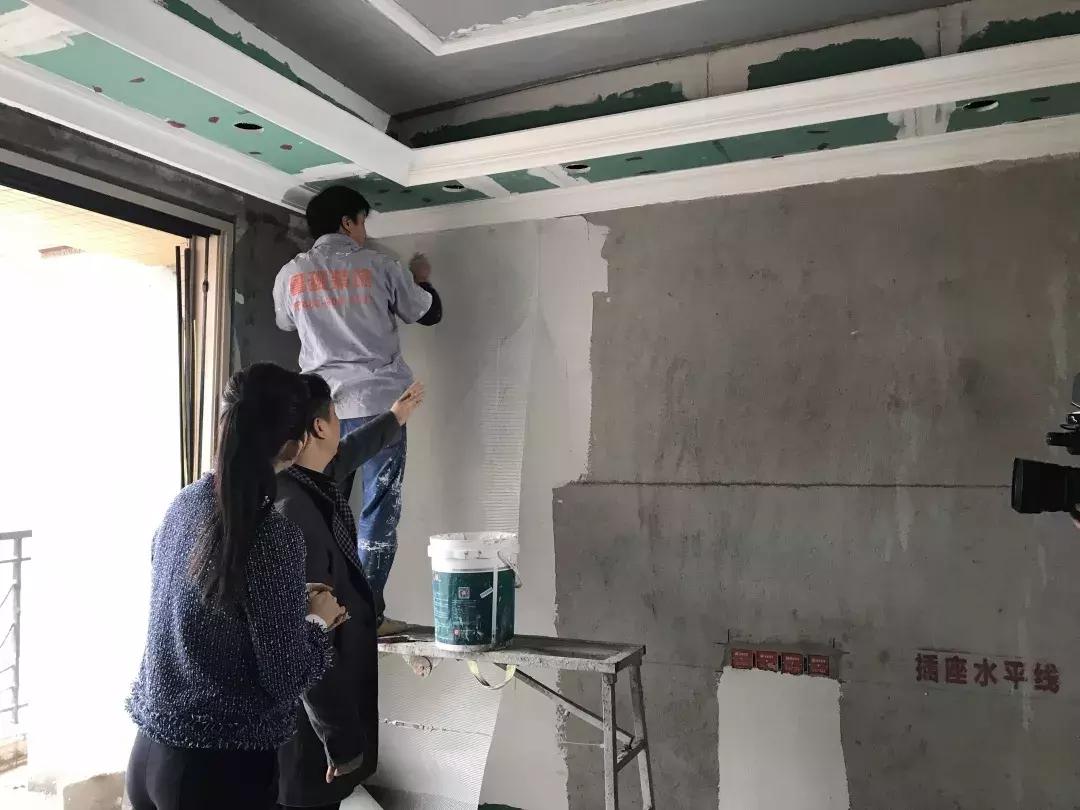 鲁班墙面工艺展示,墙面工艺鲁班