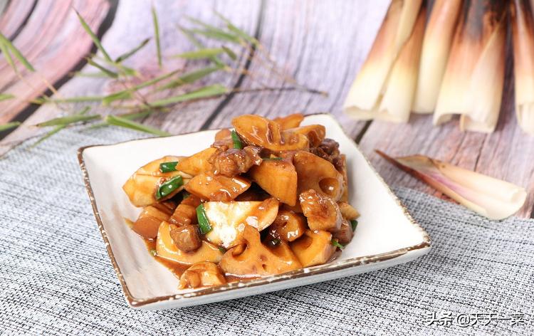 竹笋干烧肉的正确方法,干竹笋炒肉片笋的正确焯水方法