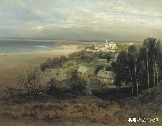俄罗斯风景油画四大名家,俄罗斯古典风景油画欣赏图片