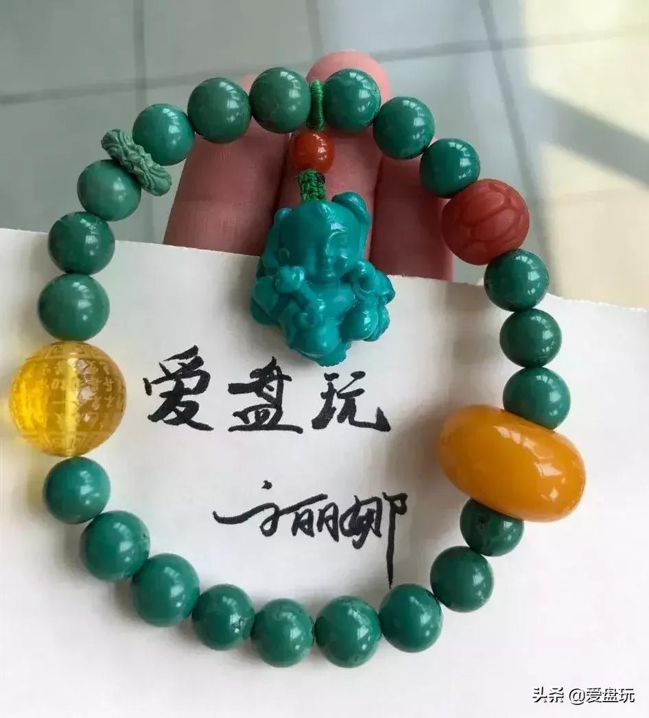 最难盘上色的手串,后期可以盘黑的手串