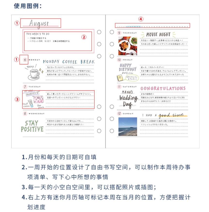 手帐必备贴纸胶带的教程,手帐新手入坑用品礼盒