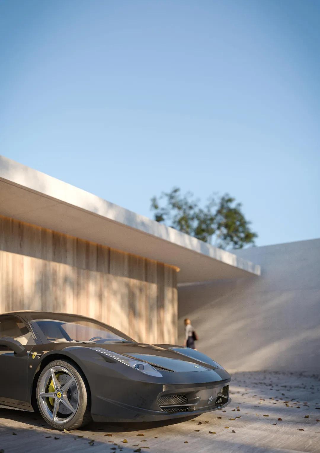 侘寂美学与极简主义别墅,极简极致轻奢的美学设计