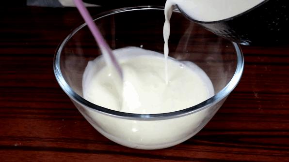 无需奶油简易慕斯蛋糕,不用奶油的慕斯蛋糕教程