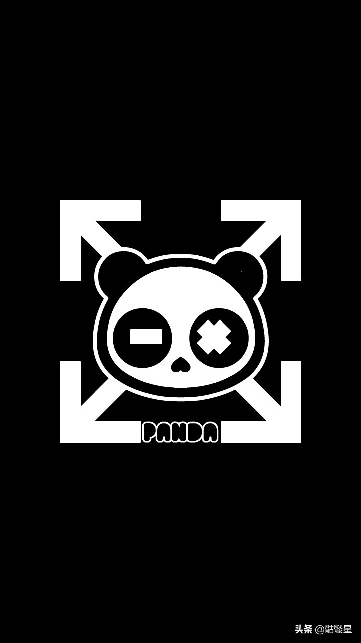 壁纸潮牌黑色系列,很火的潮牌手机壁纸