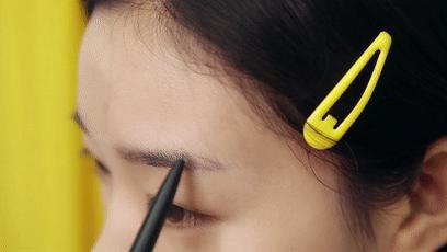 眉毛画得很好的人,眉毛画得好的人