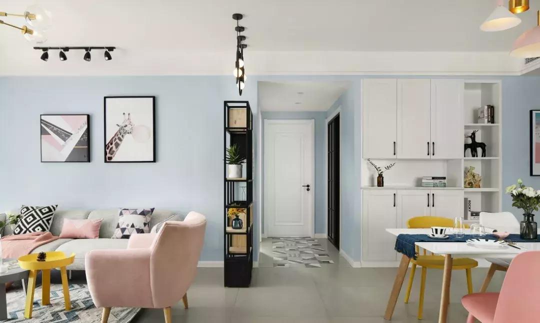 北欧奢华装修风格,136平方家装风格