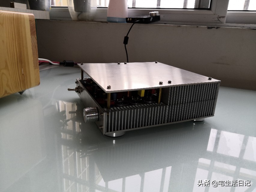 diy木制功放机箱,电脑外壳自制功放机箱