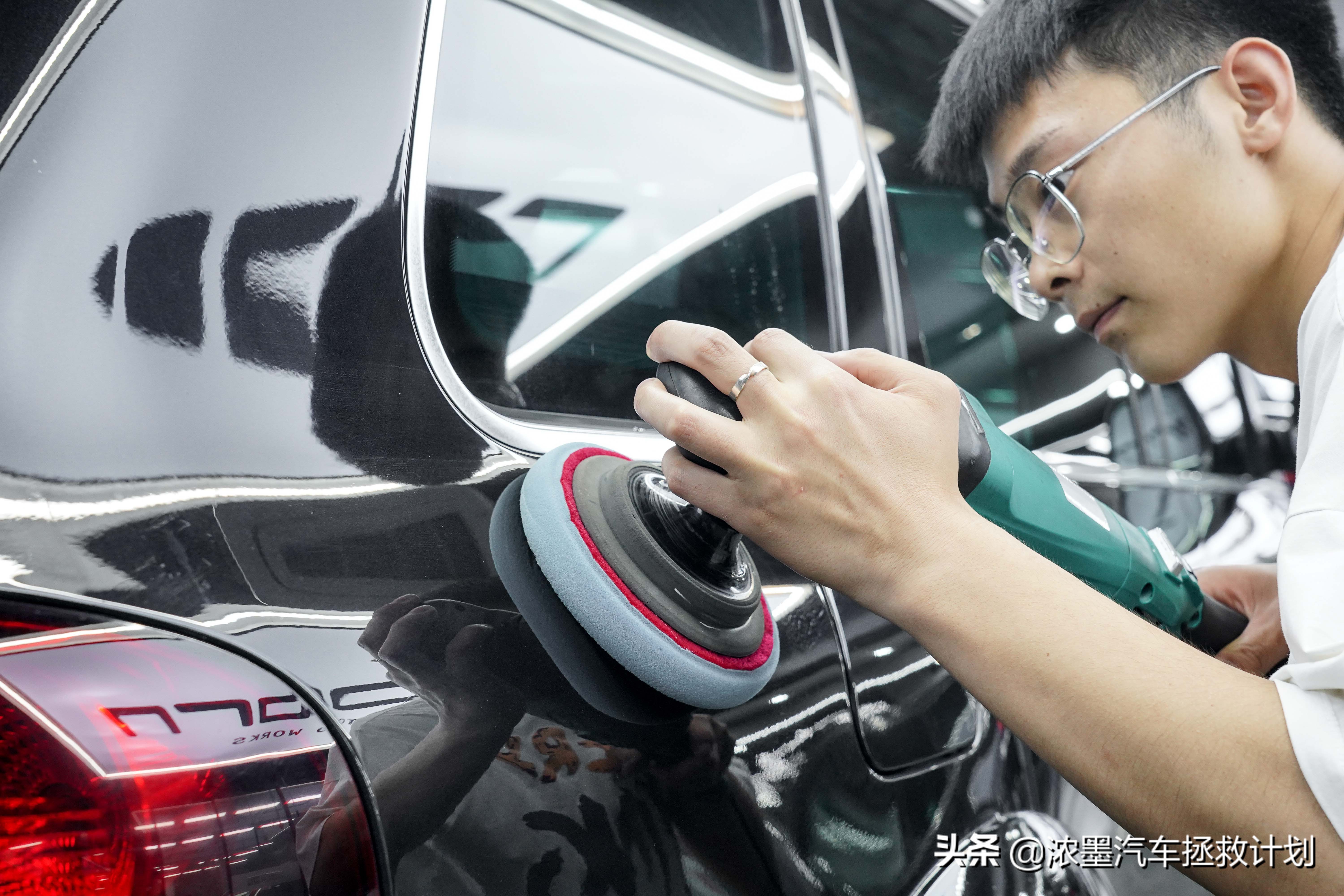 09款途锐全车修复翻新,完美修复一台即将报废的途锐