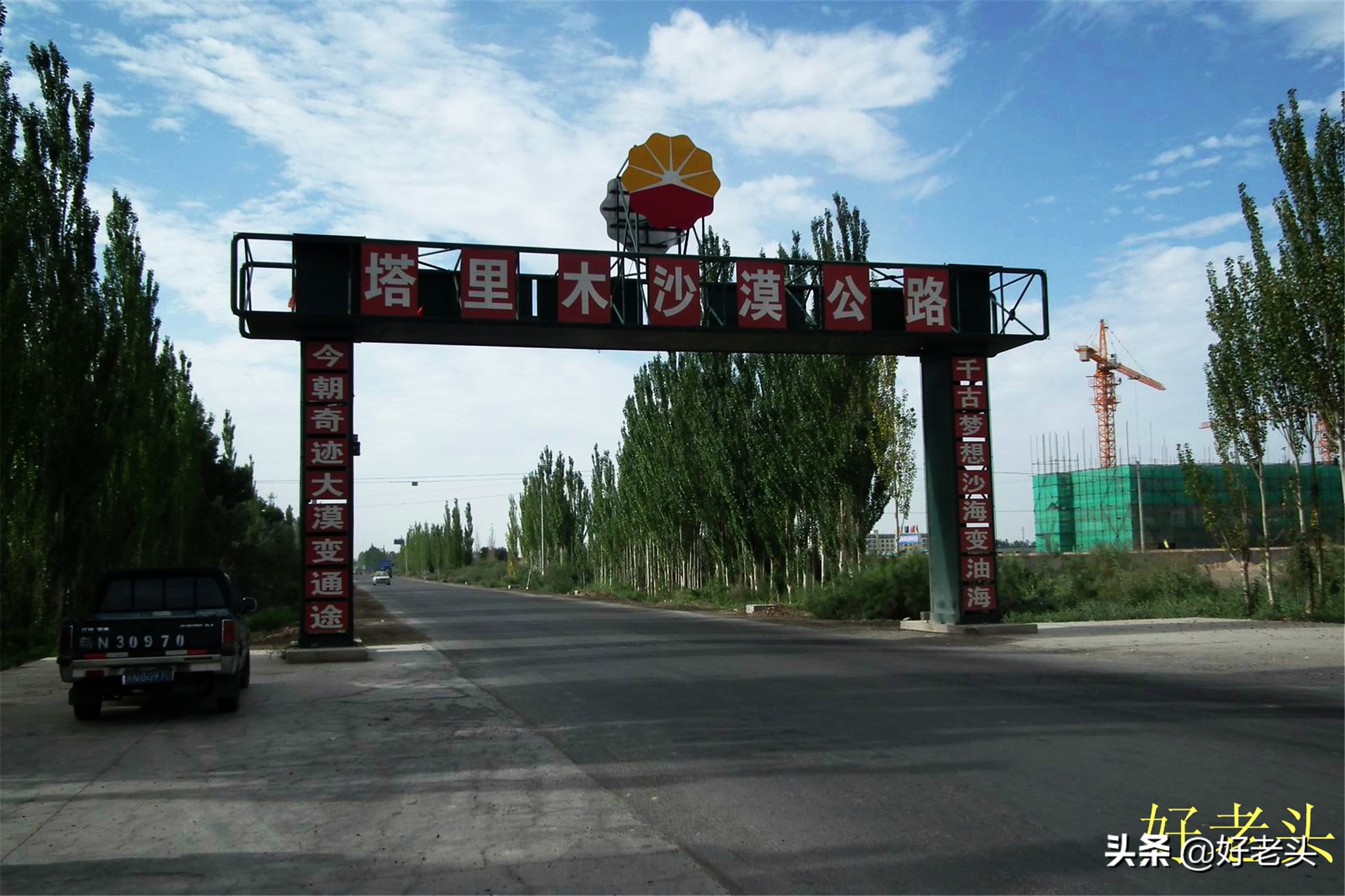 库尔勒轮台胡杨林风景区,胡杨林景区轮台