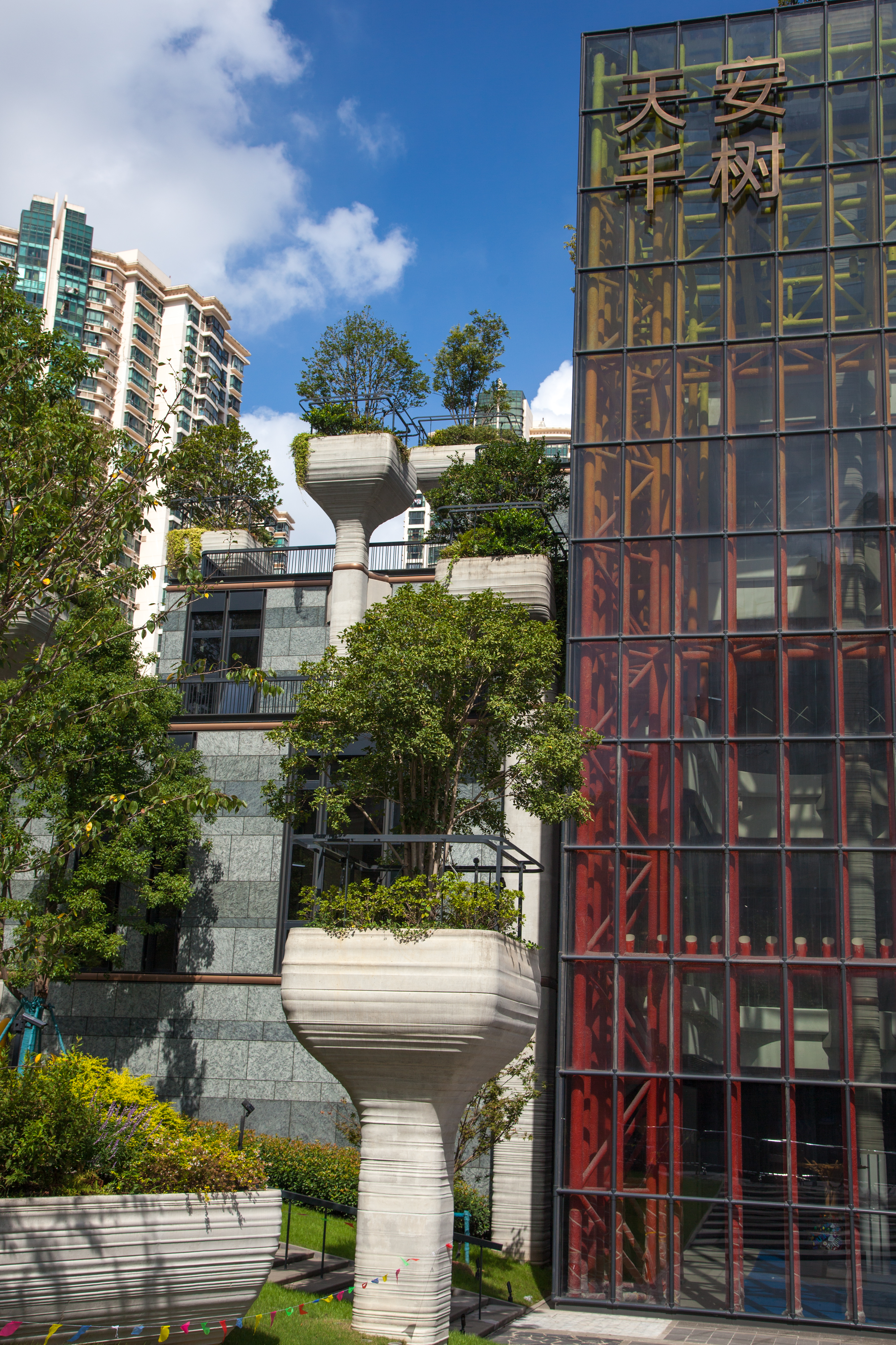 上海网红建筑天安千树,天安千树网红地址