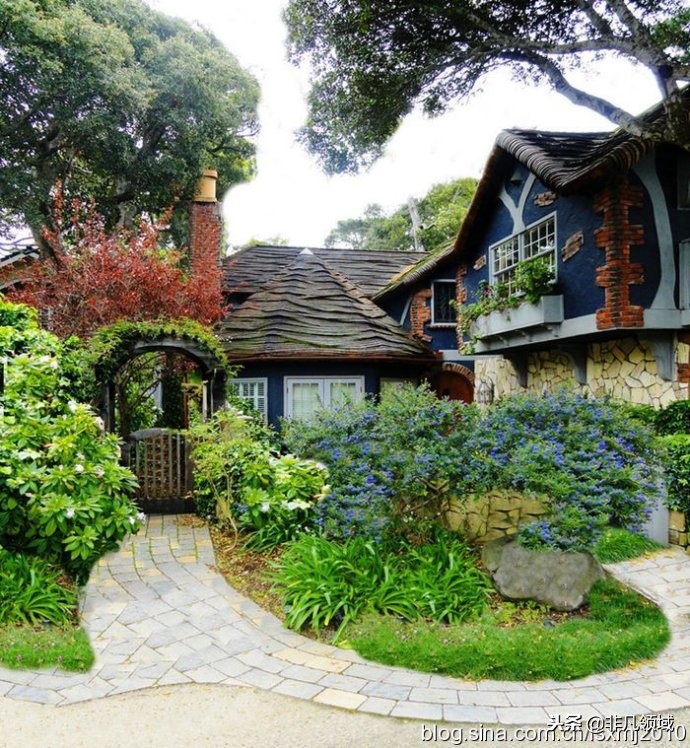 加州卡梅尔小镇,加州卡梅尔海景别墅